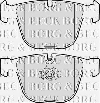 Borg & beck BBP1977 Тормозные колодки дисковые, комплект BBP1977: Отличная цена - Купить в Польше на 2407.PL!