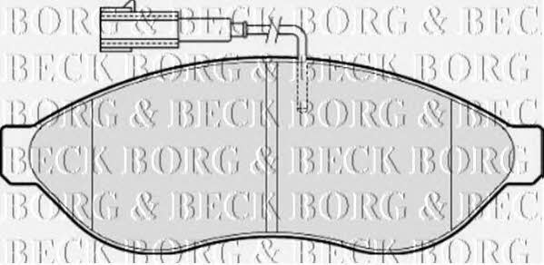 Borg & beck BBP2001 Klocki hamulcowe, zestaw BBP2001: Dobra cena w Polsce na 2407.PL - Kup Teraz!