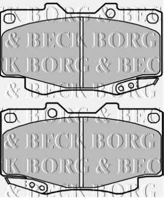 Borg & beck BBP2002 Klocki hamulcowe, zestaw BBP2002: Dobra cena w Polsce na 2407.PL - Kup Teraz!