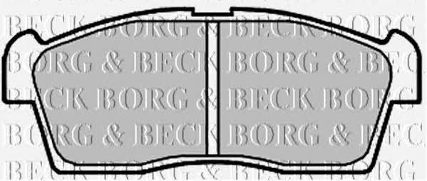 Borg & beck BBP2009 Гальмівні колодки, комплект BBP2009: Приваблива ціна - Купити у Польщі на 2407.PL!