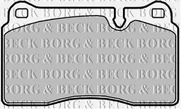 Borg & beck BBP2017 Brake Pad Set, disc brake BBP2017: Buy near me in Poland at 2407.PL - Good price!