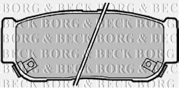 Borg & beck BBP2018 Гальмівні колодки, комплект BBP2018: Приваблива ціна - Купити у Польщі на 2407.PL!