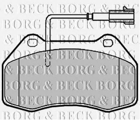 Borg & beck BBP2019 Klocki hamulcowe, zestaw BBP2019: Dobra cena w Polsce na 2407.PL - Kup Teraz!