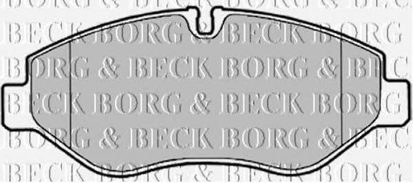 Borg & beck BBP2021 Гальмівні колодки, комплект BBP2021: Приваблива ціна - Купити у Польщі на 2407.PL!