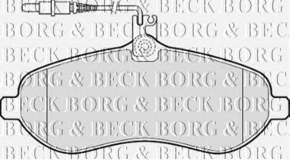 Borg & beck BBP2030 Scheibenbremsbeläge, Set BBP2030: Bestellen Sie in Polen zu einem guten Preis bei 2407.PL!