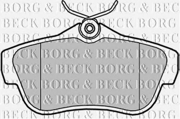 Borg & beck BBP2043 Тормозные колодки дисковые, комплект BBP2043: Отличная цена - Купить в Польше на 2407.PL!