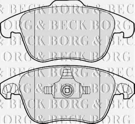 Borg & beck BBP2046 Klocki hamulcowe, zestaw BBP2046: Dobra cena w Polsce na 2407.PL - Kup Teraz!