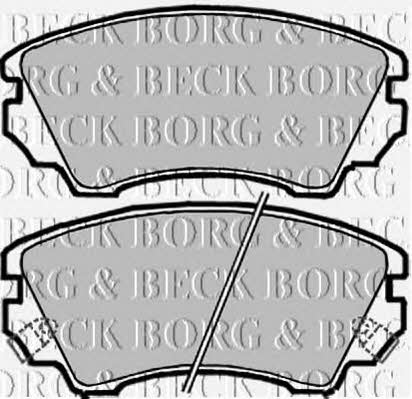 Borg & beck BBP2047 Brake Pad Set, disc brake BBP2047: Buy near me at 2407.PL in Poland at an Affordable price!