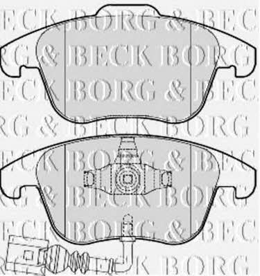 Borg & beck BBP2049 Тормозные колодки дисковые, комплект BBP2049: Отличная цена - Купить в Польше на 2407.PL!