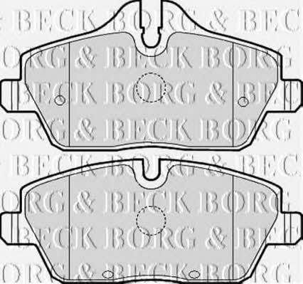 Borg & beck BBP2051 Klocki hamulcowe, zestaw BBP2051: Dobra cena w Polsce na 2407.PL - Kup Teraz!