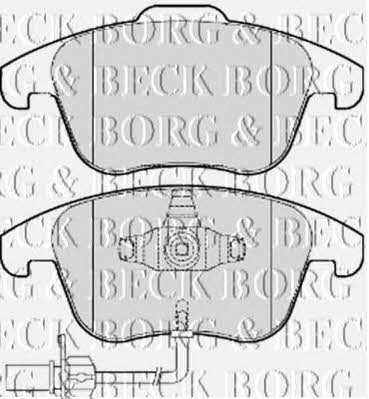 Borg & beck BBP2052 Klocki hamulcowe, zestaw BBP2052: Dobra cena w Polsce na 2407.PL - Kup Teraz!