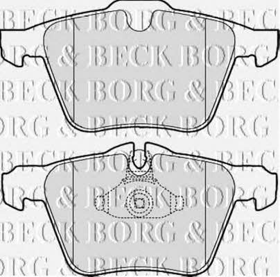 Borg & beck BBP2058 Гальмівні колодки, комплект BBP2058: Приваблива ціна - Купити у Польщі на 2407.PL!