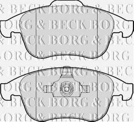 Borg & beck BBP2059 Тормозные колодки дисковые, комплект BBP2059: Отличная цена - Купить в Польше на 2407.PL!