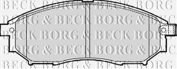 Borg & beck BBP2060 Тормозные колодки дисковые, комплект BBP2060: Отличная цена - Купить в Польше на 2407.PL!