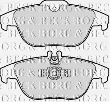 Borg & beck BBP2062 Brake Pad Set, disc brake BBP2062: Buy near me in Poland at 2407.PL - Good price!