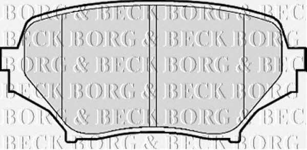 Borg & beck BBP2075 Гальмівні колодки, комплект BBP2075: Приваблива ціна - Купити у Польщі на 2407.PL!