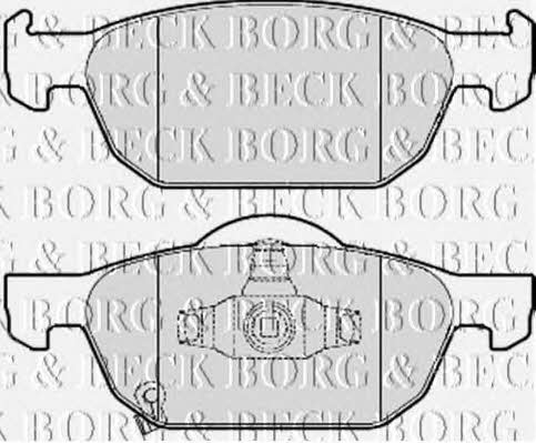 Borg & beck BBP2076 Klocki hamulcowe, zestaw BBP2076: Dobra cena w Polsce na 2407.PL - Kup Teraz!