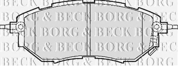 Borg & beck BBP2077 Тормозные колодки дисковые, комплект BBP2077: Отличная цена - Купить в Польше на 2407.PL!