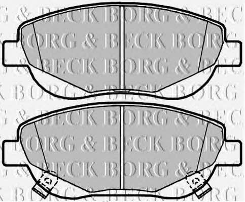 Borg & beck BBP2088 Тормозные колодки дисковые, комплект BBP2088: Отличная цена - Купить в Польше на 2407.PL!