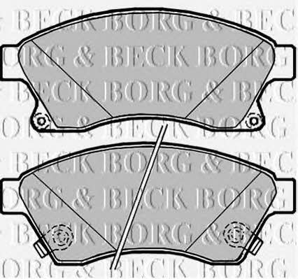 Borg & beck BBP2090 Brake Pad Set, disc brake BBP2090: Buy near me in Poland at 2407.PL - Good price!