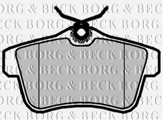 Borg & beck BBP2095 Гальмівні колодки, комплект BBP2095: Приваблива ціна - Купити у Польщі на 2407.PL!