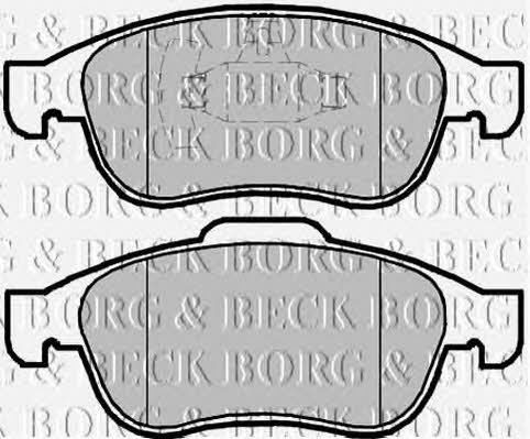 Borg & beck BBP2098 Гальмівні колодки, комплект BBP2098: Приваблива ціна - Купити у Польщі на 2407.PL!