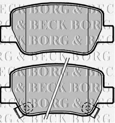 Borg & beck BBP2099 Brake Pad Set, disc brake BBP2099: Buy near me in Poland at 2407.PL - Good price!