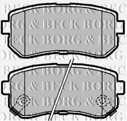Borg & beck BBP2104 Scheibenbremsbeläge, Set BBP2104: Kaufen Sie zu einem guten Preis in Polen bei 2407.PL!