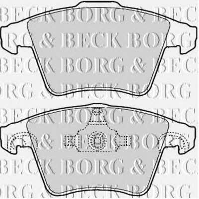Borg & beck BBP2107 Гальмівні колодки, комплект BBP2107: Приваблива ціна - Купити у Польщі на 2407.PL!
