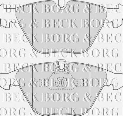 Borg & beck BBP2110 Гальмівні колодки, комплект BBP2110: Приваблива ціна - Купити у Польщі на 2407.PL!