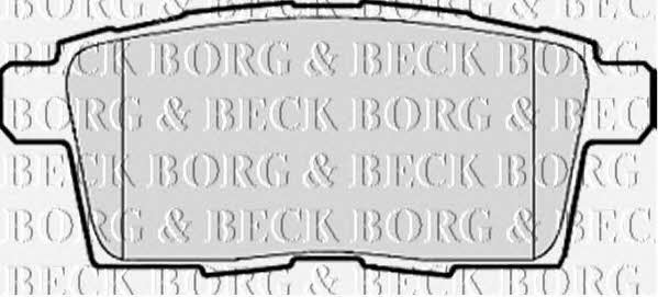 Borg & beck BBP2115 Brake Pad Set, disc brake BBP2115: Buy near me in Poland at 2407.PL - Good price!
