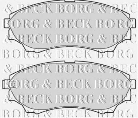 Borg & beck BBP2119 Гальмівні колодки, комплект BBP2119: Купити у Польщі - Добра ціна на 2407.PL!