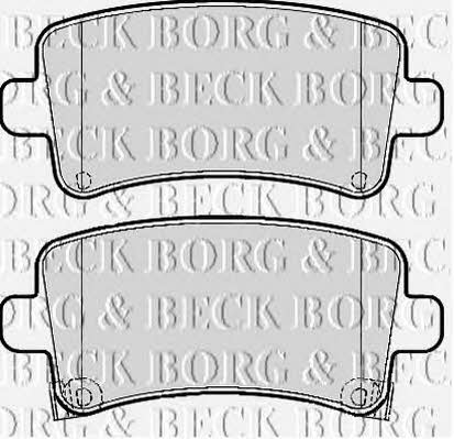 Borg & beck BBP2120 Brake Pad Set, disc brake BBP2120: Buy near me in Poland at 2407.PL - Good price!