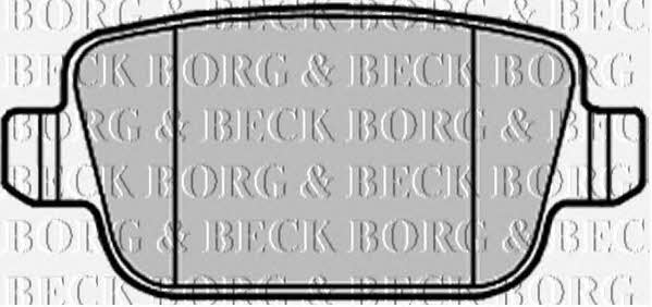Borg & beck BBP2122 Гальмівні колодки, комплект BBP2122: Приваблива ціна - Купити у Польщі на 2407.PL!