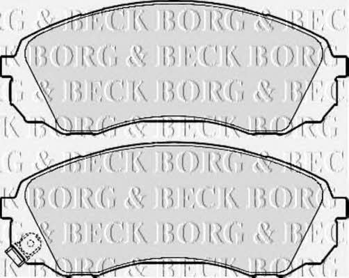 Borg & beck BBP2126 Scheibenbremsbeläge, Set BBP2126: Kaufen Sie zu einem guten Preis in Polen bei 2407.PL!