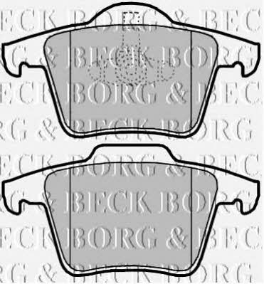 Borg & beck BBP2136 Гальмівні колодки, комплект BBP2136: Приваблива ціна - Купити у Польщі на 2407.PL!