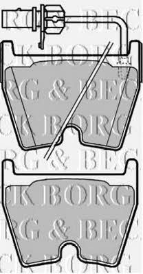 Borg & beck BBP2138 Гальмівні колодки, комплект BBP2138: Приваблива ціна - Купити у Польщі на 2407.PL!