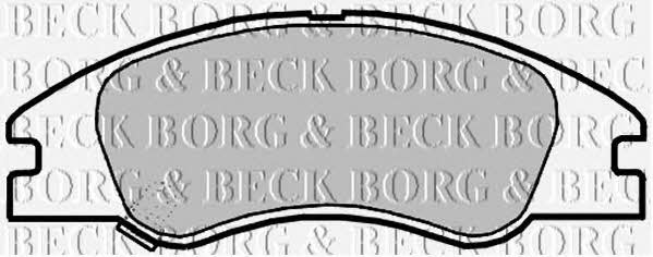 Borg & beck BBP2140 Гальмівні колодки, комплект BBP2140: Приваблива ціна - Купити у Польщі на 2407.PL!