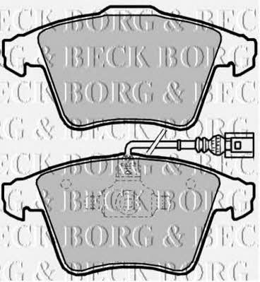Borg & beck BBP2144 Гальмівні колодки, комплект BBP2144: Приваблива ціна - Купити у Польщі на 2407.PL!