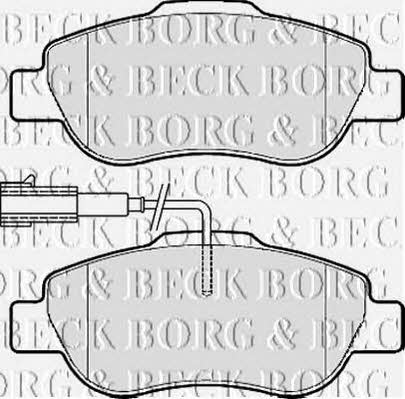 Borg & beck BBP2149 Brake Pad Set, disc brake BBP2149: Buy near me in Poland at 2407.PL - Good price!