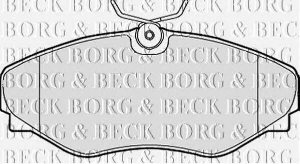 Borg & beck BBP2150 Гальмівні колодки, комплект BBP2150: Приваблива ціна - Купити у Польщі на 2407.PL!