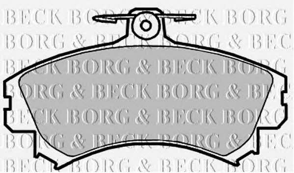 Borg & beck BBP2151 Brake Pad Set, disc brake BBP2151: Buy near me at 2407.PL in Poland at an Affordable price!