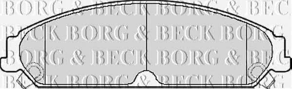 Borg & beck BBP2156 Гальмівні колодки, комплект BBP2156: Приваблива ціна - Купити у Польщі на 2407.PL!