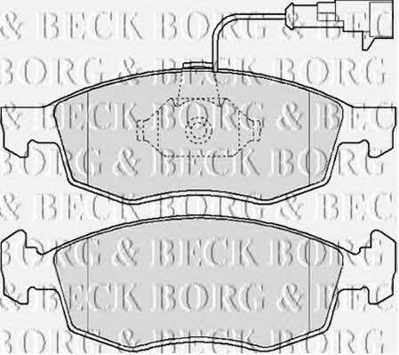 Borg & beck BBP2162 Klocki hamulcowe, zestaw BBP2162: Dobra cena w Polsce na 2407.PL - Kup Teraz!
