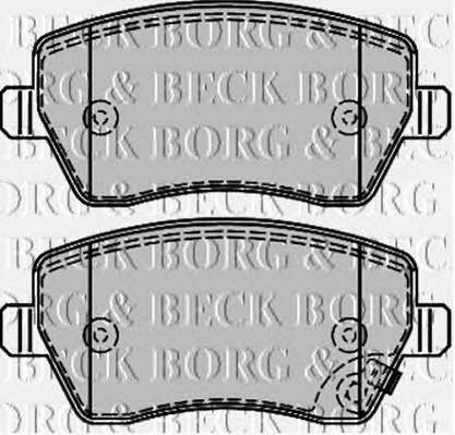 Borg & beck BBP2166 Klocki hamulcowe, zestaw BBP2166: Dobra cena w Polsce na 2407.PL - Kup Teraz!