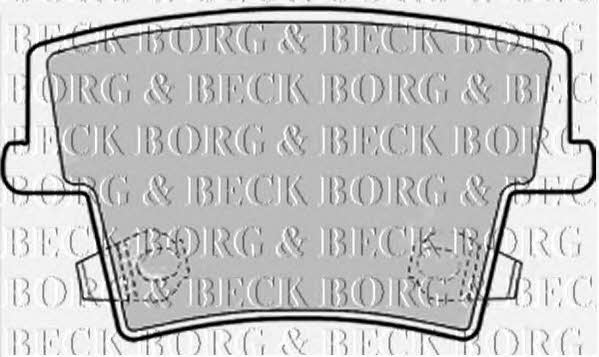 Borg & beck BBP2168 Klocki hamulcowe, zestaw BBP2168: Dobra cena w Polsce na 2407.PL - Kup Teraz!
