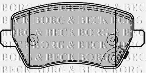 Borg & beck BBP2169 Гальмівні колодки, комплект BBP2169: Приваблива ціна - Купити у Польщі на 2407.PL!