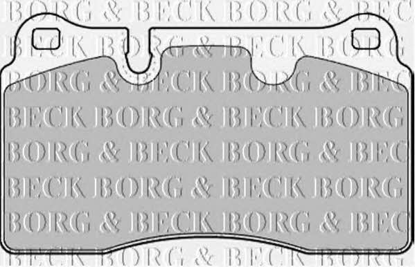 Borg & beck BBP2175 Тормозные колодки дисковые, комплект BBP2175: Отличная цена - Купить в Польше на 2407.PL!
