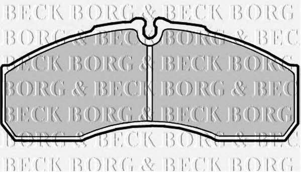 Borg & beck BBP2181 Гальмівні колодки, комплект BBP2181: Приваблива ціна - Купити у Польщі на 2407.PL!