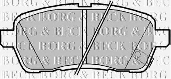 Borg & beck BBP2182 Klocki hamulcowe, zestaw BBP2182: Dobra cena w Polsce na 2407.PL - Kup Teraz!
